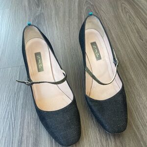 SJP by Sarah Jessica Parker Black Mary Jane Heels